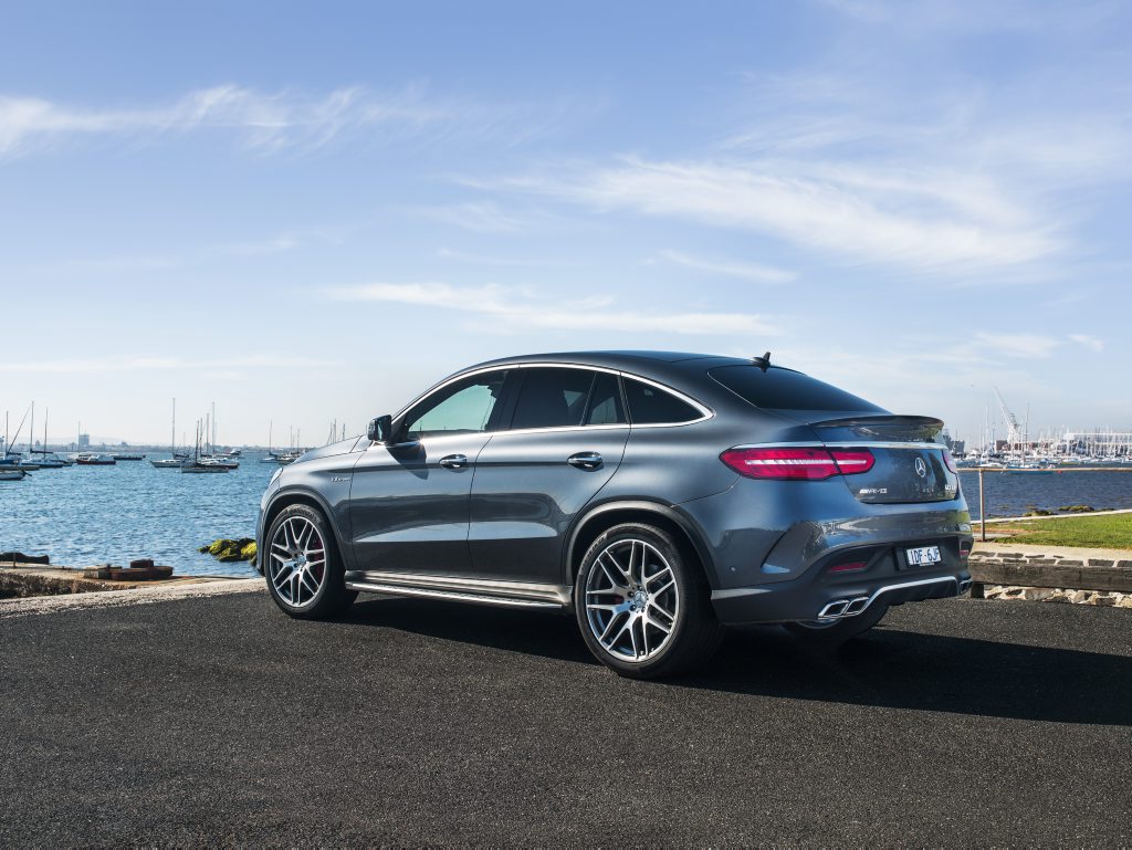 BUM LOOK BIG? Styling isn't to everyone's taste, but the GLE Coupe will certainly get you noticed BUM LOOK BIG? Styling isn't to everyone's taste, but the GLE Coupe will certainly get you noticed