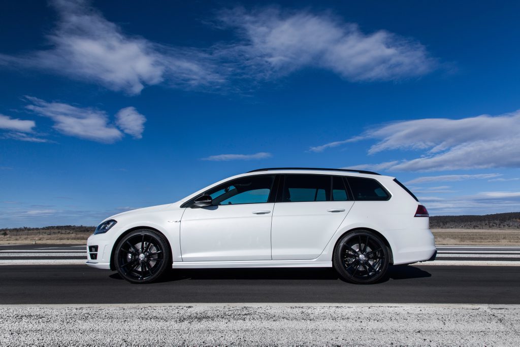 FUN FOR LONGER: Quite brilliant Golf R engine and chassis now with extra wagon room. A superb plaything for road and track for under $60k. FUN FOR LONGER: Quite brilliant Golf R engine and chassis now with extra wagon room. A superb plaything for road and track for under $60k.