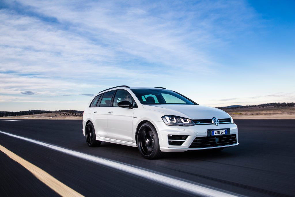VW Golf R Wagon Wolfsburg Edition. Photo: Contributed VW Golf R Wagon Wolfsburg Edition. Photo: Contributed