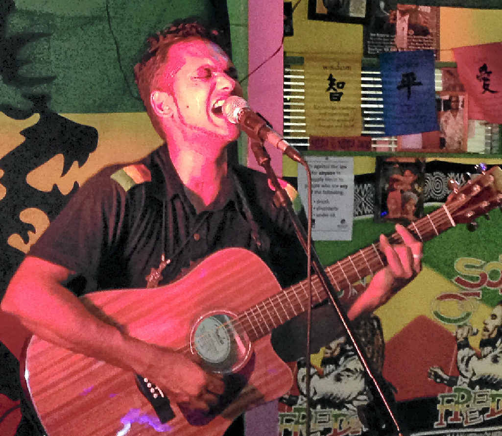 Fiji-born Shem brings his Bob Marley celebration to the Bangalow Hotel Sunday. Fiji-born Shem brings his Bob Marley celebration to the Bangalow Hotel Sunday.