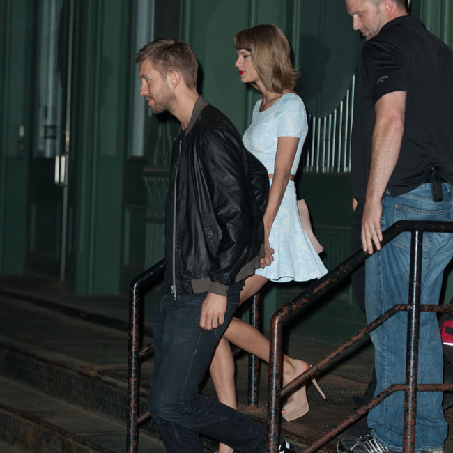 Calvin Harris with Taylor Swift Calvin Harris with Taylor Swift