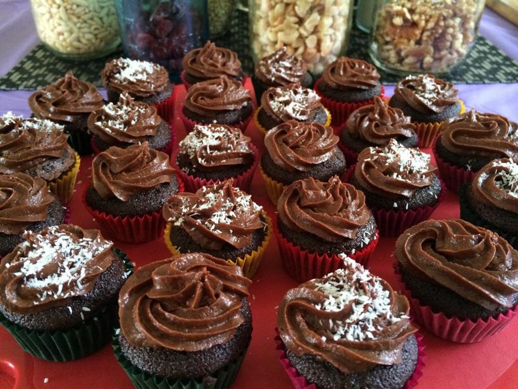 Gluten-free, dairy-free, naturally sweetened chocolate cupcake recipe by Viki Thondley of MindBodyFood. Photo Contributed Gluten-free, dairy-free, naturally sweetened chocolate cupcake recipe by Viki Thondley of MindBodyFood. Photo Contributed