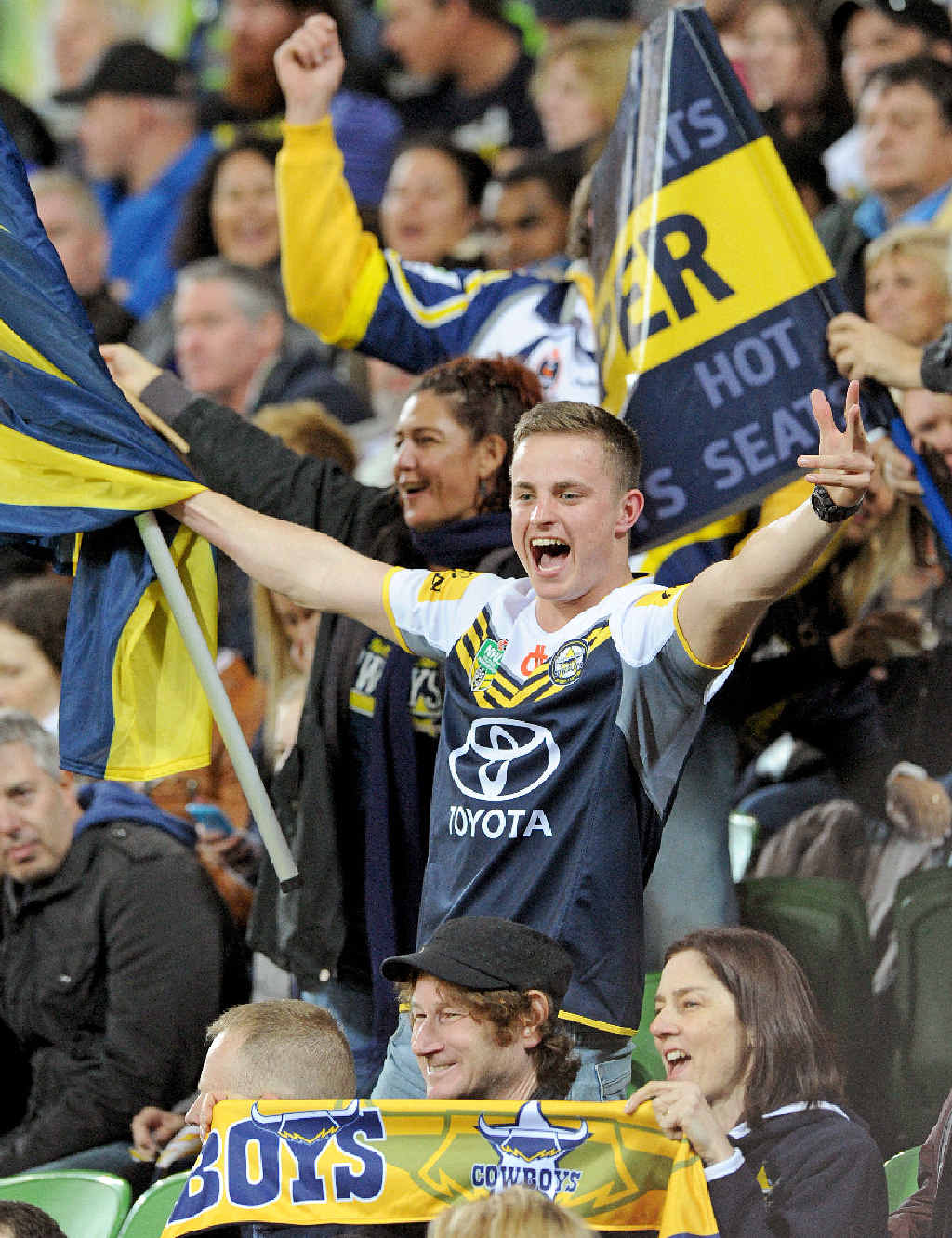 Cowboys’ fans won’t be cheering on the fact flights to see the big game in Sydney have skyrocketed. Cowboys’ fans won’t be cheering on the fact flights to see the big game in Sydney have skyrocketed.