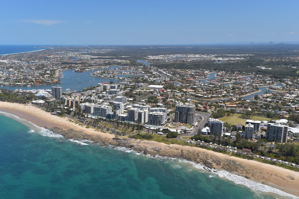 Aerials of the Sunshine Coast taken on Thursday 23 October, 2014 for advertising feature: Mooloolaba. Photo: Brett Wortman / Sunshine Coast Daily Aerials of the Sunshine Coast taken on Thursday 23 October, 2014 for advertising feature: Mooloolaba. Photo: Brett Wortman / Sunshine Coast Daily