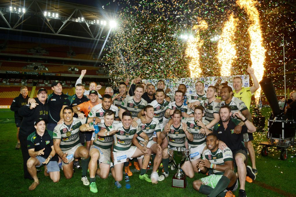 FLYING: The Ipswich Jets won the Intrust Super Cup on the back of pure self-belief and untold sacrifices. FLYING: The Ipswich Jets won the Intrust Super Cup on the back of pure self-belief and untold sacrifices.