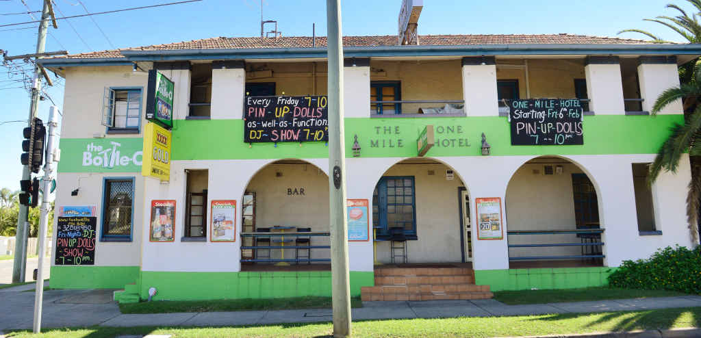 PLANS REVEALED: A developer has received approval to demolish The One Mile Hotel but owners say it is “business as usual”. PLANS REVEALED: A developer has received approval to demolish The One Mile Hotel but owners say it is “business as usual”.