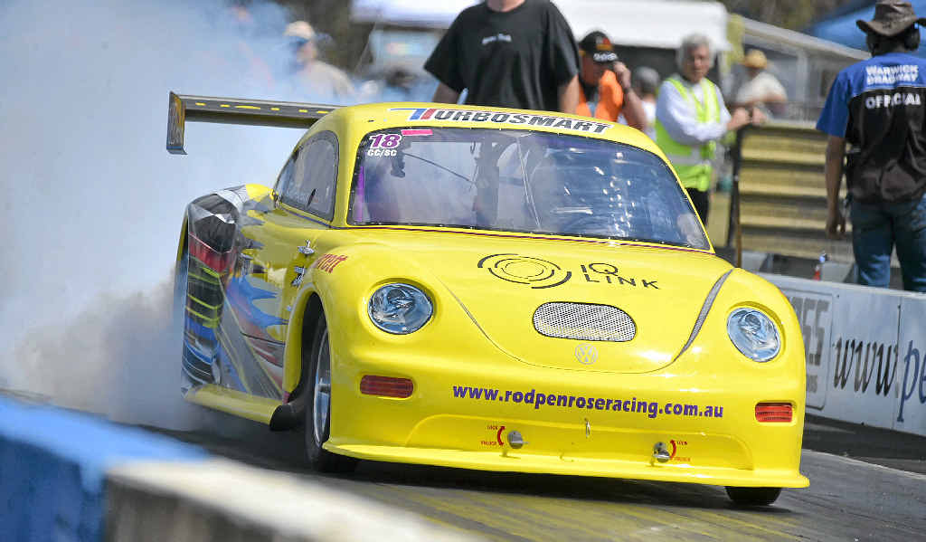 VOLKSWAGEN VARIETIES: Rod Penrose will be one of the top drivers to look out for at the VW Warwick meeting at Warwick Dragway this weekend. VOLKSWAGEN VARIETIES: Rod Penrose will be one of the top drivers to look out for at the VW Warwick meeting at Warwick Dragway this weekend.