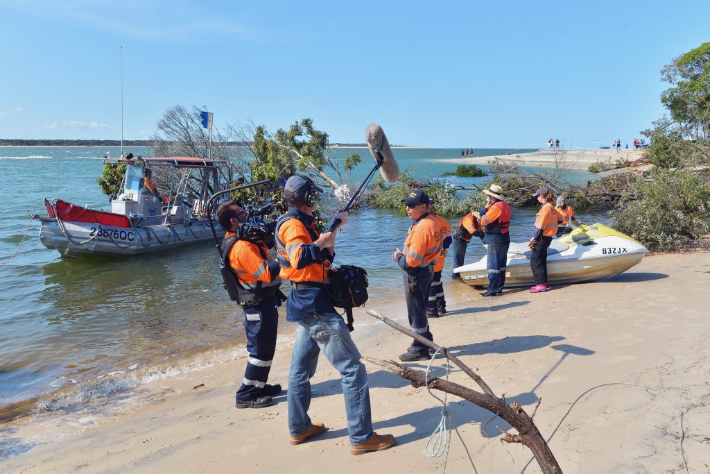 Sinkhole recovery at Inskip Point. Sinkhole recovery at Inskip Point.