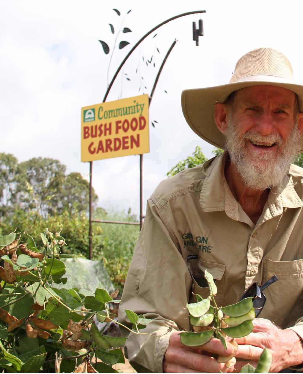 WINNER: Ray Johnson received the 2015 Australia Day Green Spirit Award. WINNER: Ray Johnson received the 2015 Australia Day Green Spirit Award.