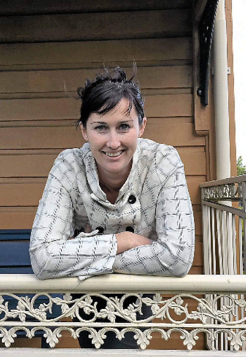 NORPA Producer Marisa Snow at the Lismore Railway Station. NORPA Producer Marisa Snow at the Lismore Railway Station.