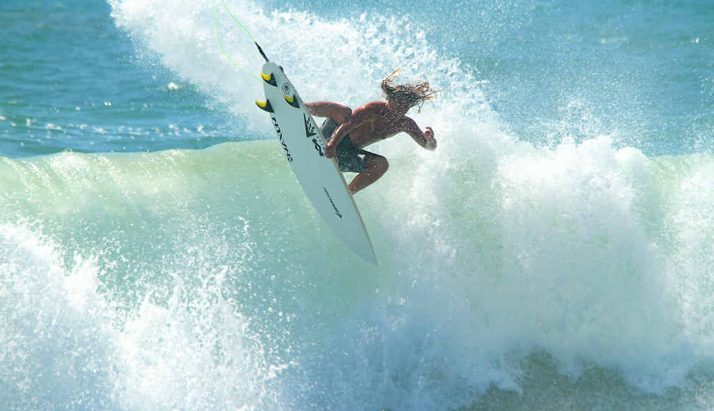 WIDE OPEN: Coolum surfer Kelly Norris will not be in action this weekend. WIDE OPEN: Coolum surfer Kelly Norris will not be in action this weekend.