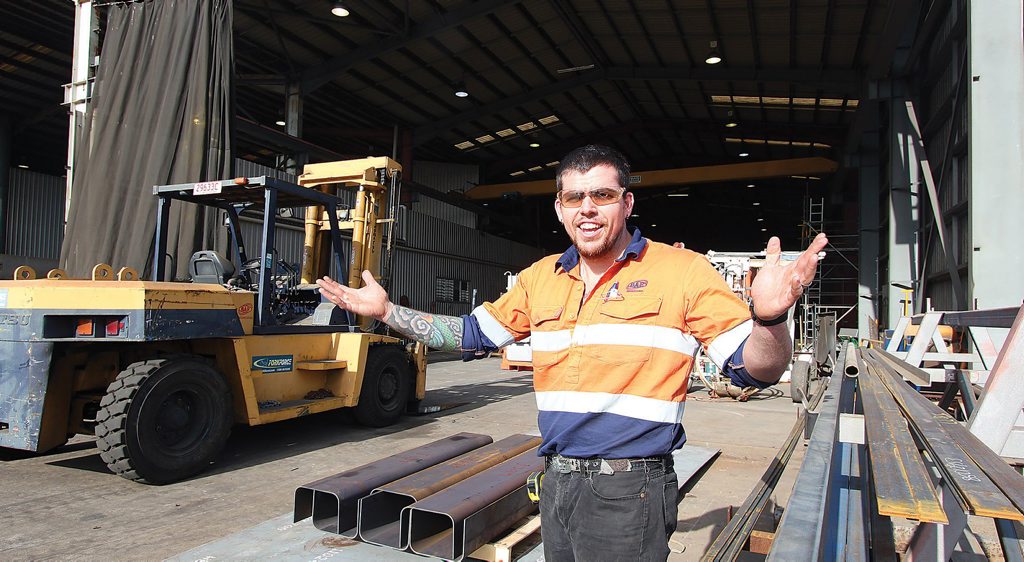 BAE Engineering Mackay Craig Evans is on the postcard being sent to Adani. BAE Engineering Mackay Craig Evans is on the postcard being sent to Adani.