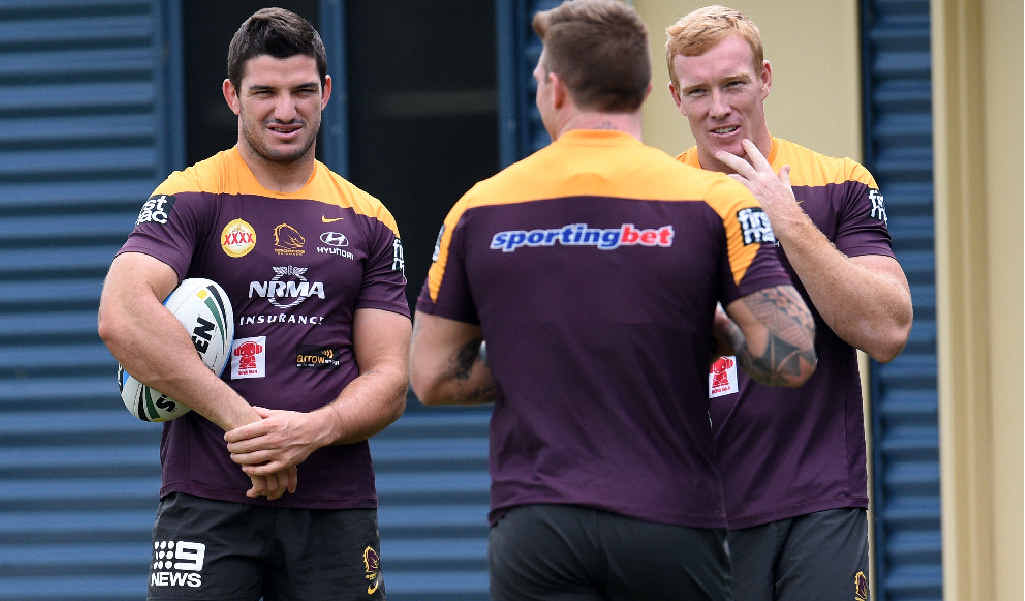BRIBIE ISLAND CONNECTION: Former Coast juniors Matt Gillett and Jack Reed will today attempt to help the Broncos claim its first premiership since 2006. BRIBIE ISLAND CONNECTION: Former Coast juniors Matt Gillett and Jack Reed will today attempt to help the Broncos claim its first premiership since 2006.