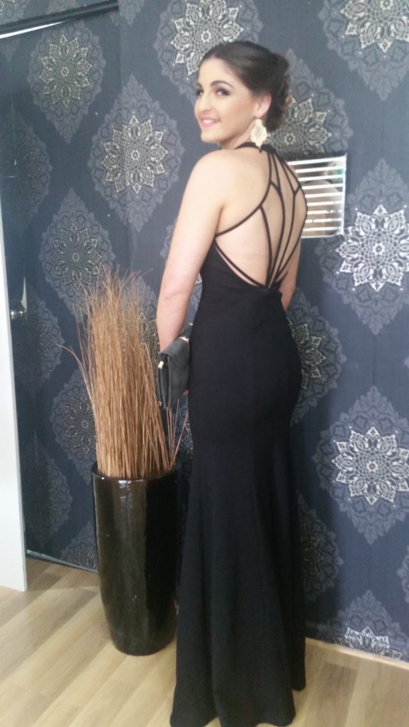LOOKING GOOD: Xavier Catholic College student, Brittany Honeysett, was styled by Nettie Sutherland. Fraser Coast Chronicle / contributed. LOOKING GOOD: Xavier Catholic College student, Brittany Honeysett, was styled by Nettie Sutherland. Fraser Coast Chronicle / contributed.