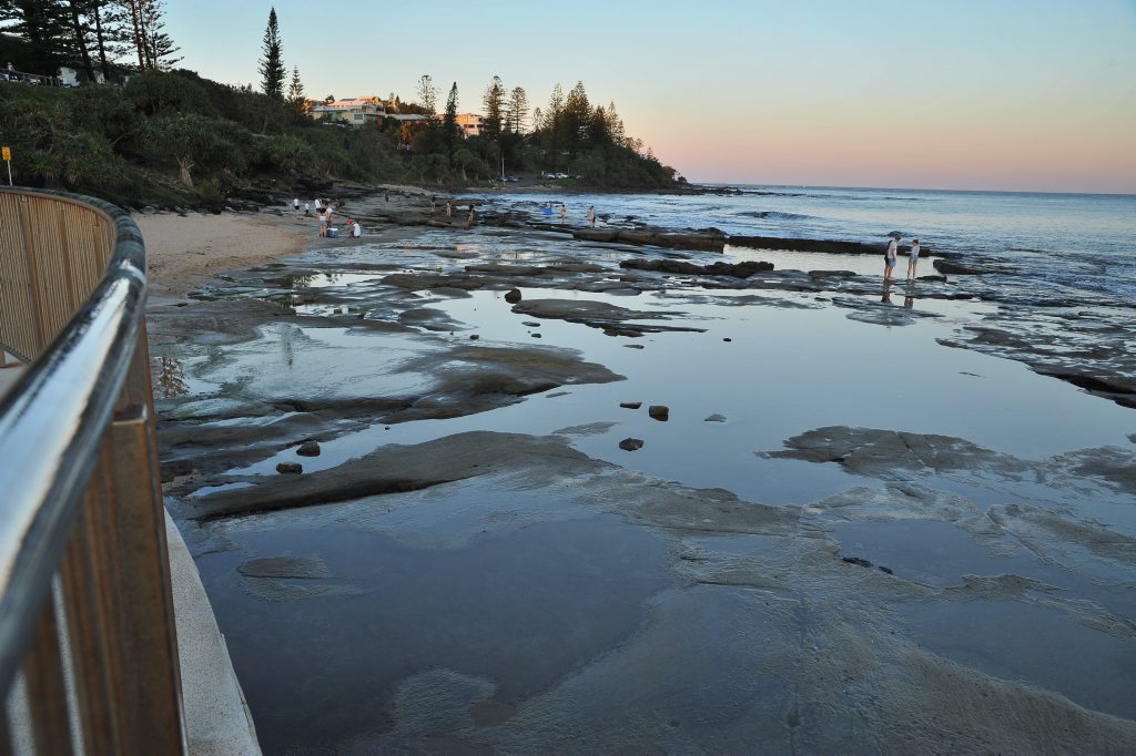 Good Morning Kings Beach. Twilight sets over Kings Beach, Caloundra Buy Photos Online