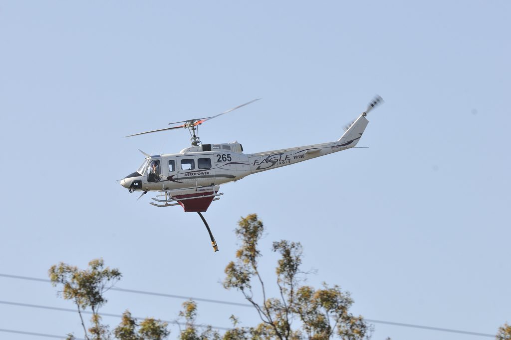 Emergency services at the Highfields fire. Emergency services at the Highfields fire.