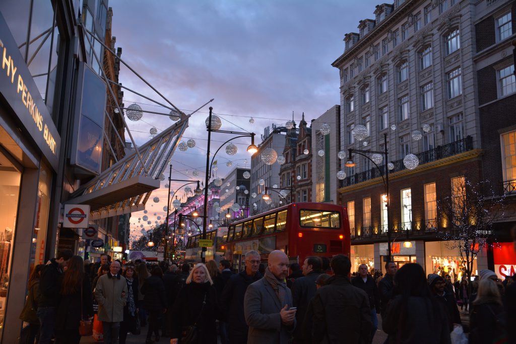 ENCHANTING: A London Christmas is not complete without seeing Oxford Street shop windows. Photo: Rae Wilson ENCHANTING: A London Christmas is not complete without seeing Oxford Street shop windows. Photo: Rae Wilson