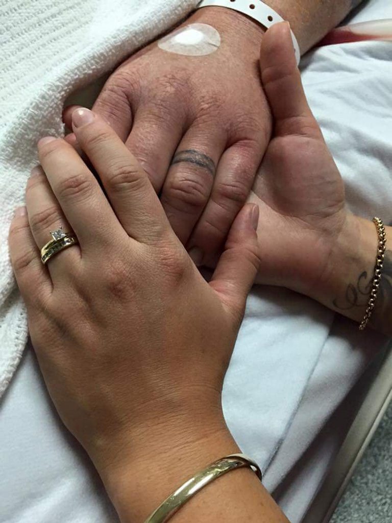 Wife Kellie was with Jared 'Jed' Coey when he passed away. Wife Kellie was with Jared 'Jed' Coey when he passed away.