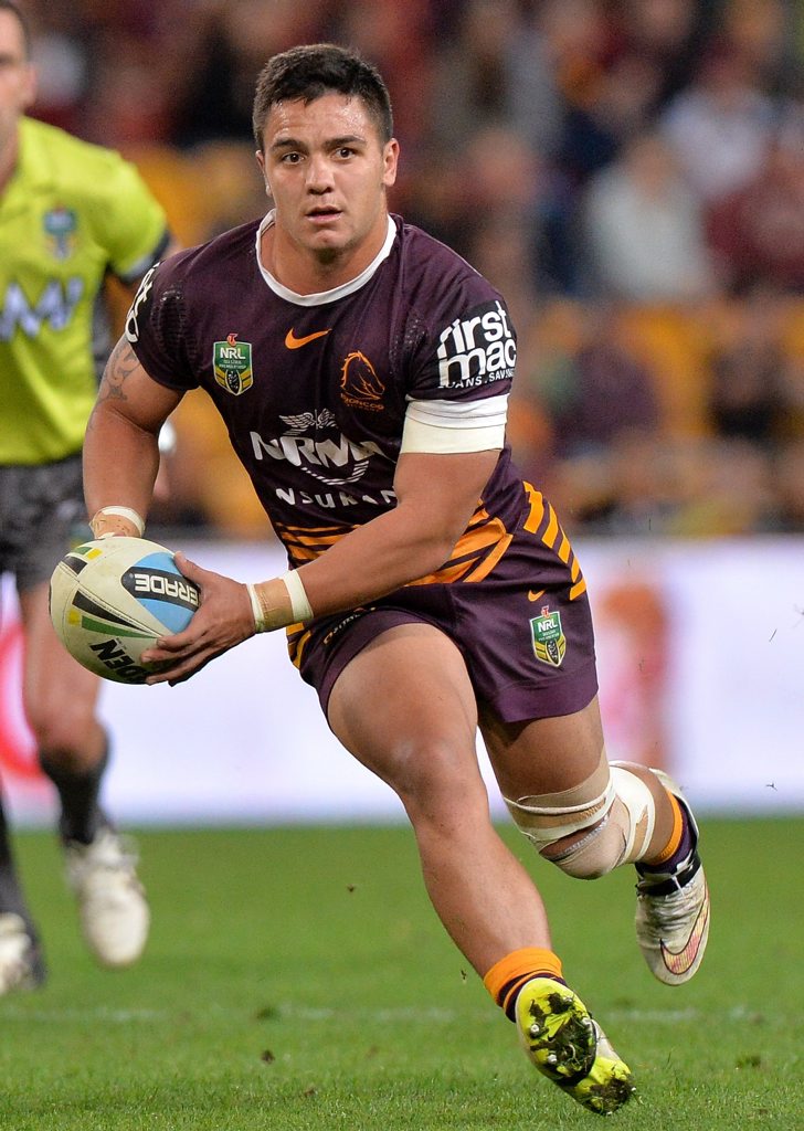 BRISBANE, AUSTRALIA - AUGUST 14: Kodi Nikorima of the Broncos runs with the ball during the round 23 NRL match between the Brisbane Broncos and the St George Illawarra Dragons at Suncorp Stadium on August 14, 2015 in Brisbane, Australia. (Photo by Bradley Kanaris/Getty Images) BRISBANE, AUSTRALIA - AUGUST 14: Kodi Nikorima of the Broncos runs with the ball during the round 23 NRL match between the Brisbane Broncos and the St George Illawarra Dragons at Suncorp Stadium on August 14, 2015 in Brisbane, Australia. (Photo by Bradley Kanaris/Getty Images)