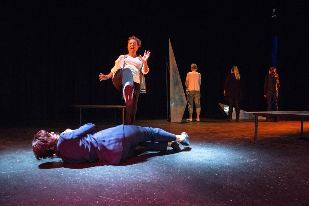 Susan Prince stars in the play It All Begins With Love, a threatre production about domestic violence. Photo Paul Buetel Susan Prince stars in the play It All Begins With Love, a threatre production about domestic violence. Photo Paul Buetel