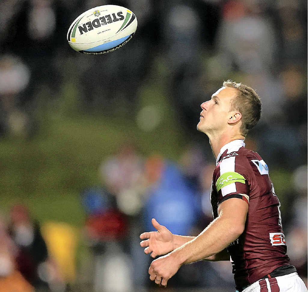 MIXED FORTUNES: (Clockwise from left) Blake Austin, of the Canberra Raiders, Matt Moylan, of the Penrith Panthers; Daly Cherry- Evans, of the Manly Sea Eagles, and Chris Sandow, of the Parramatta Eels. MIXED FORTUNES: (Clockwise from left) Blake Austin, of the Canberra Raiders, Matt Moylan, of the Penrith Panthers; Daly Cherry- Evans, of the Manly Sea Eagles, and Chris Sandow, of the Parramatta Eels.
