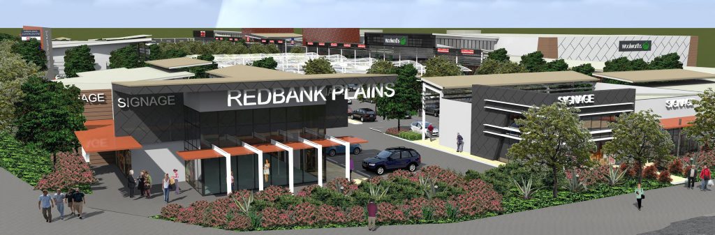 Construction has begun on a new $140 million-plus Town Square in Redbank Plains. Photo Contributed Construction has begun on a new $140 million-plus Town Square in Redbank Plains. Photo Contributed