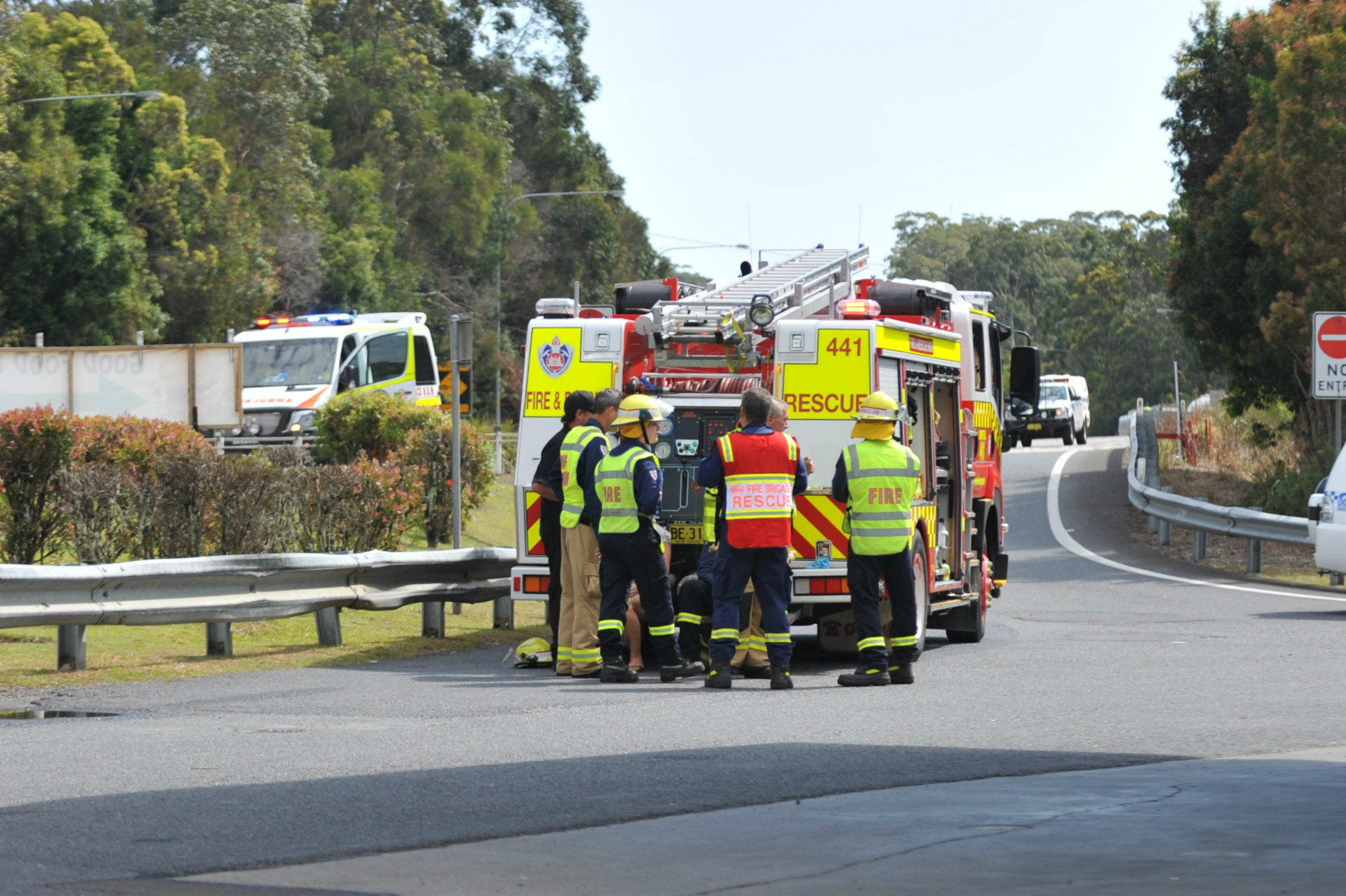 Emergency services were called to a Pacific Hwy incident shortly before 9:30am. Emergency services were called to a Pacific Hwy incident shortly before 9:30am.