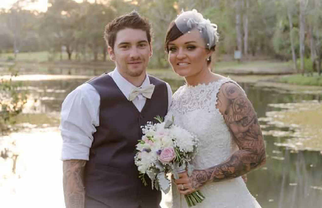 BLESSED TO WED: Renee and Ethan Ward met over six years ago aboard the HMAS Cairns during their careers in the navy and married on Saturday, September 26 at the Tondoon Botanic Gardens. BLESSED TO WED: Renee and Ethan Ward met over six years ago aboard the HMAS Cairns during their careers in the navy and married on Saturday, September 26 at the Tondoon Botanic Gardens.