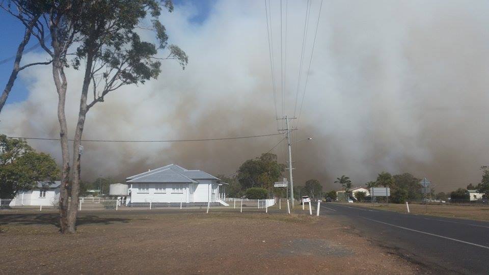 A large smoke haze is affecting the surrounding areas of Burgowan and Torbanlea, particularly along the Bruce Hwy and by the railway line. A large smoke haze is affecting the surrounding areas of Burgowan and Torbanlea, particularly along the Bruce Hwy and by the railway line.