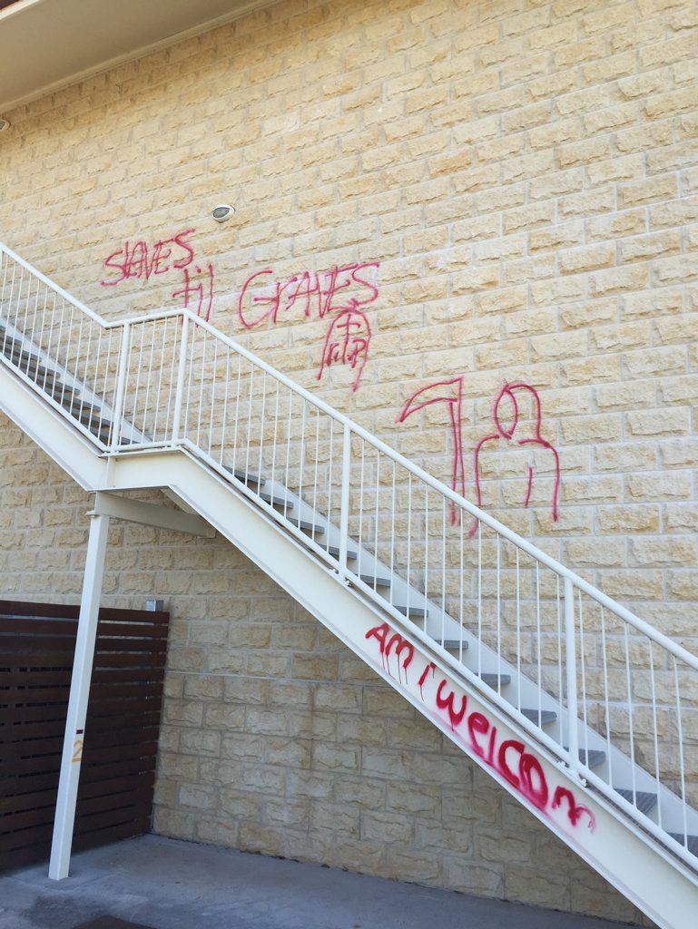 Other businesses on Curzon st were also hit by the vandals. Other businesses on Curzon st were also hit by the vandals.