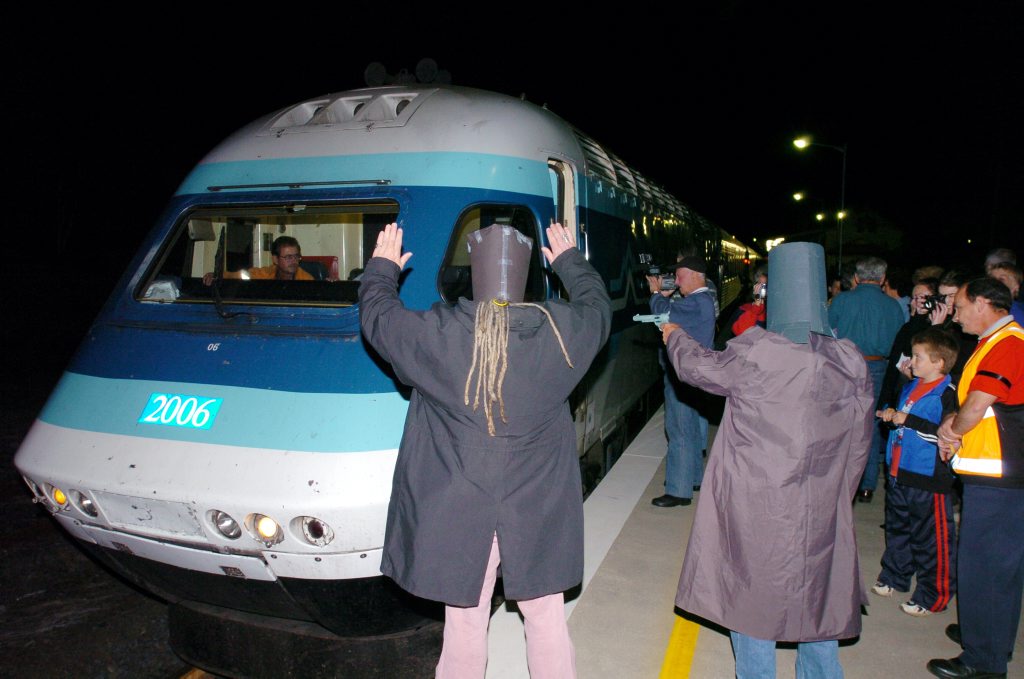 Last train from Lismore to Sydney, held up by Ned Kelly. Last train from Lismore to Sydney, held up by Ned Kelly.