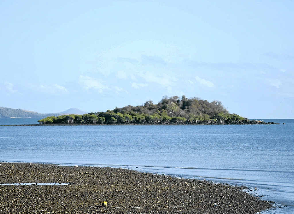 UNUSUAL: Squatters have been reported on Pigeon Island off Cannonvale Beach. UNUSUAL: Squatters have been reported on Pigeon Island off Cannonvale Beach.