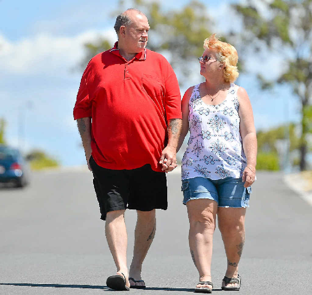 NORMAL LIFE: Mark and Tracey Aldworth. NORMAL LIFE: Mark and Tracey Aldworth.