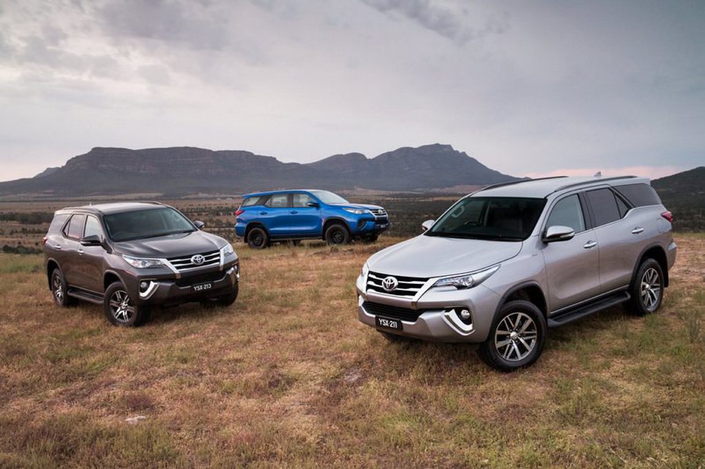 ALL NEW: Toyota's seven-seat 4x4 diesel SUV Fortuner goes on sale next week starting from $47,990. ALL NEW: Toyota's seven-seat 4x4 diesel SUV Fortuner goes on sale next week starting from $47,990.