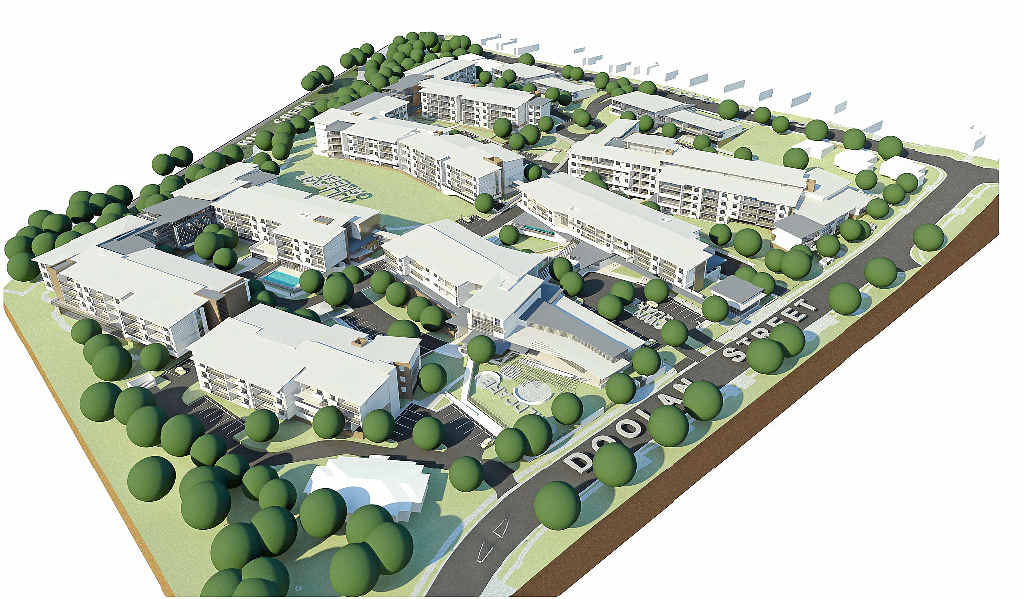 THE FUTURE: An artist’s impression of the proposed redevelopment at Sundale’s Nambour facility. THE FUTURE: An artist’s impression of the proposed redevelopment at Sundale’s Nambour facility.