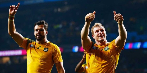 Australia has received good news on the World Cup injury front with concerns easing around inspirational flanker David Pocock. Australia has received good news on the World Cup injury front with concerns easing around inspirational flanker David Pocock.