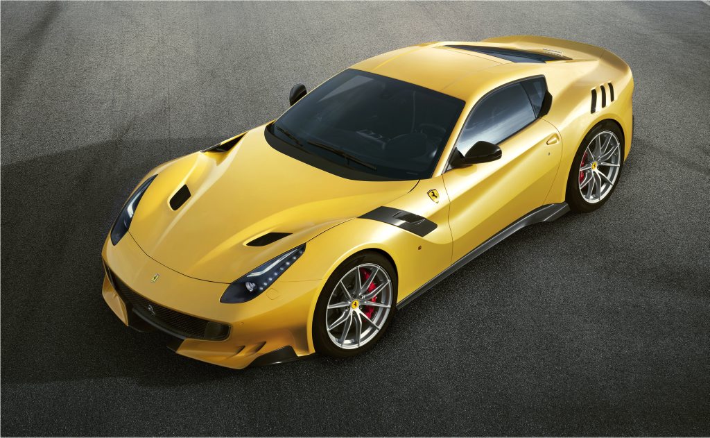 KEEP DREAMIN': Ferrari F12tdf supercar cracks 100kmh in 2.9 seconds, while the 200kmh figure is seen after just 7.9 seconds. KEEP DREAMIN': Ferrari F12tdf supercar cracks 100kmh in 2.9 seconds, while the 200kmh figure is seen after just 7.9 seconds.