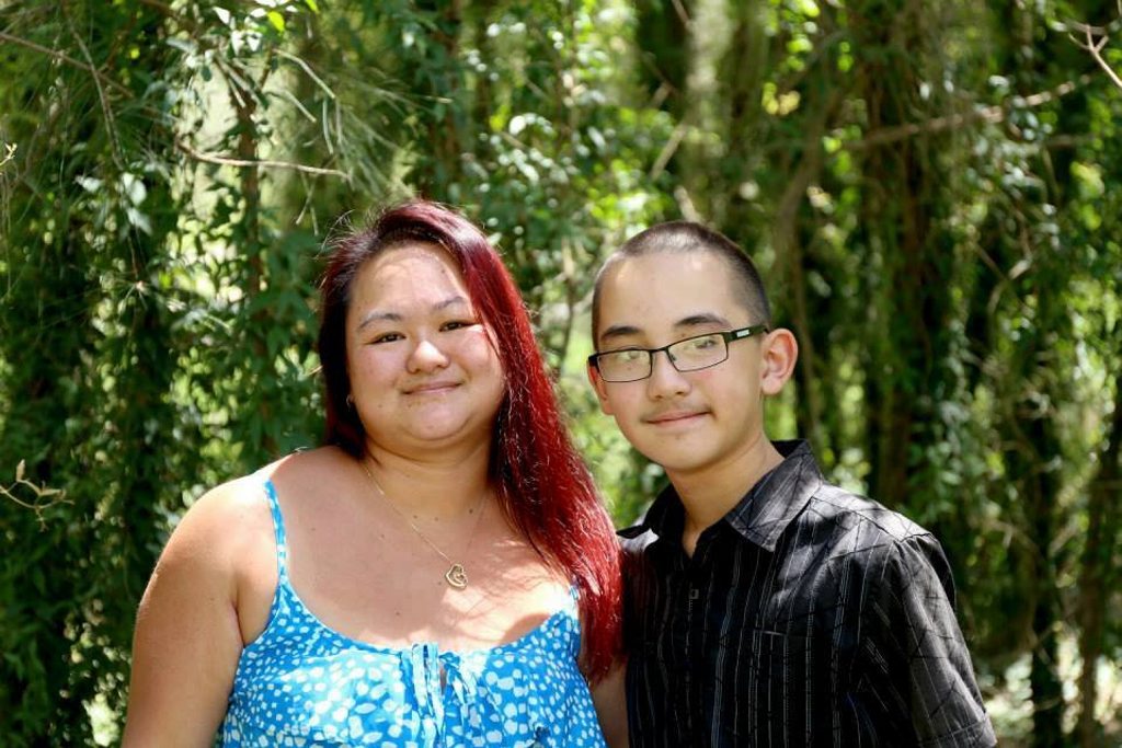 Kelly Rose, who wants to meet her birth mum in person and her son Nathaniel Webber. Kelly Rose, who wants to meet her birth mum in person and her son Nathaniel Webber.