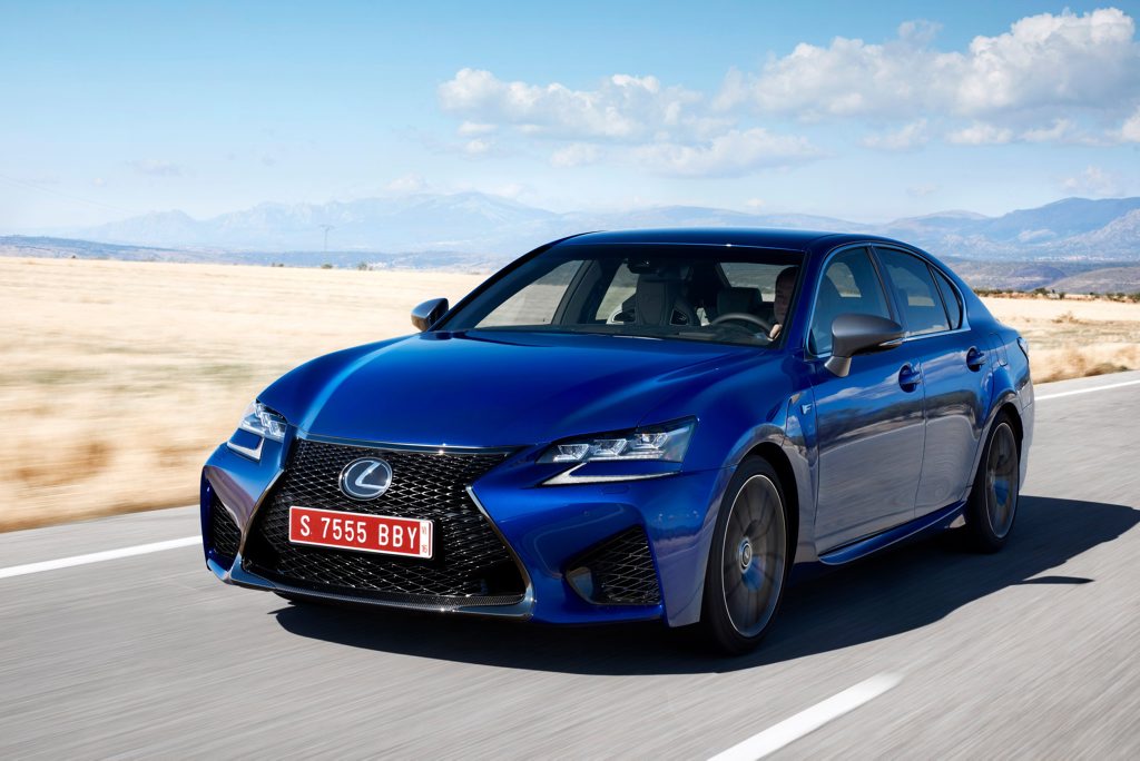 2016 Lexus GS-F. Photo: Contributed. 2016 Lexus GS-F. Photo: Contributed.