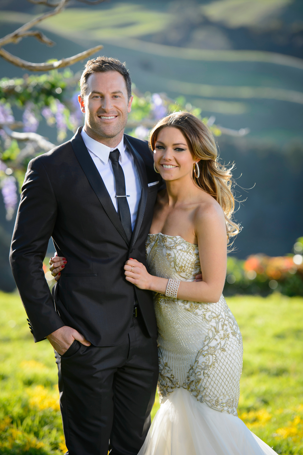 The Bachelorette Sam Frost and winner Sasha Mielczarek pictured in New Zealand. The Bachelorette Sam Frost and winner Sasha Mielczarek pictured in New Zealand.