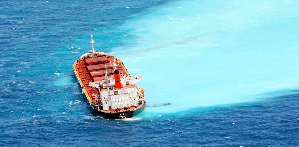 CLEAN UP: One reader has asked why it has taken such a long time to get the damage from the Shen Neng 1 cleaned up. CLEAN UP: One reader has asked why it has taken such a long time to get the damage from the Shen Neng 1 cleaned up.