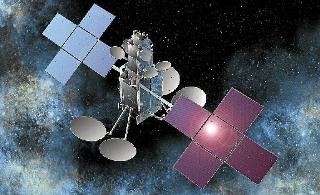 REVIEW: An artist’s impression of an NBN satellite. REVIEW: An artist’s impression of an NBN satellite.