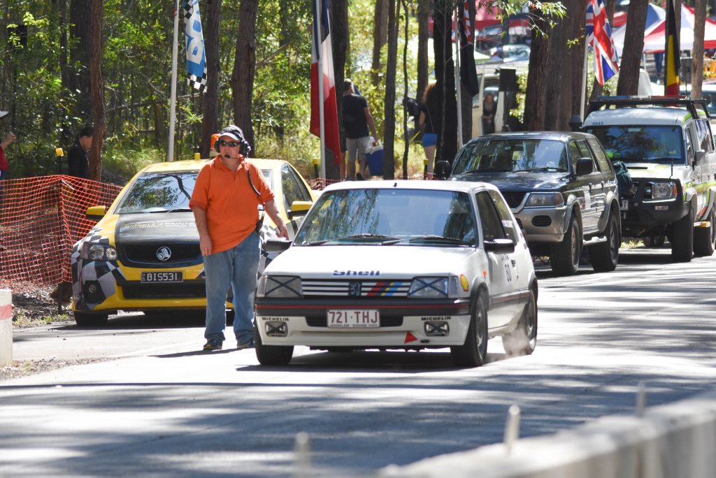 Iain Curry's Peugeot 205 GTi at the Mid Year Noosa Hill Climb. Photo: Jay Bowden Iain Curry's Peugeot 205 GTi at the Mid Year Noosa Hill Climb. Photo: Jay Bowden