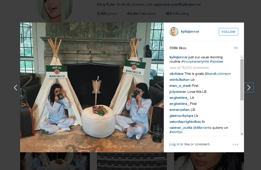 Kylie and Kendall Jenner at Kim Kardashian West's baby shower Kylie and Kendall Jenner at Kim Kardashian West's baby shower