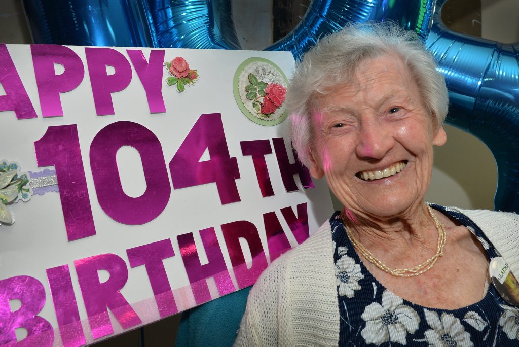 Colourful Birthday Bash For Spritely 104 year old Sunshine Coast Daily