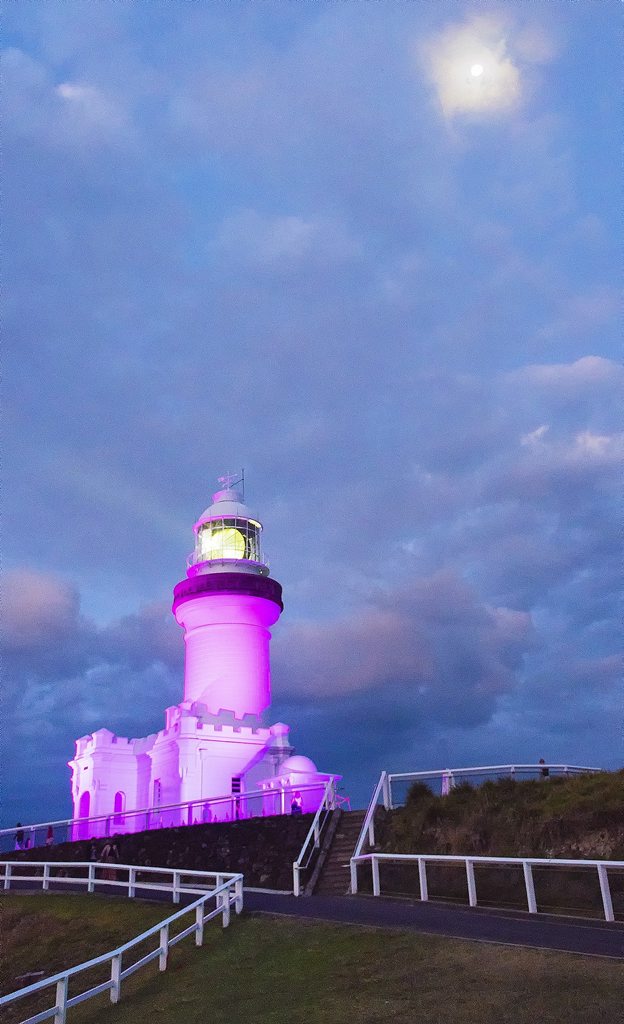 Pink lighthouse shines way in fight against breast cancer Northern Star