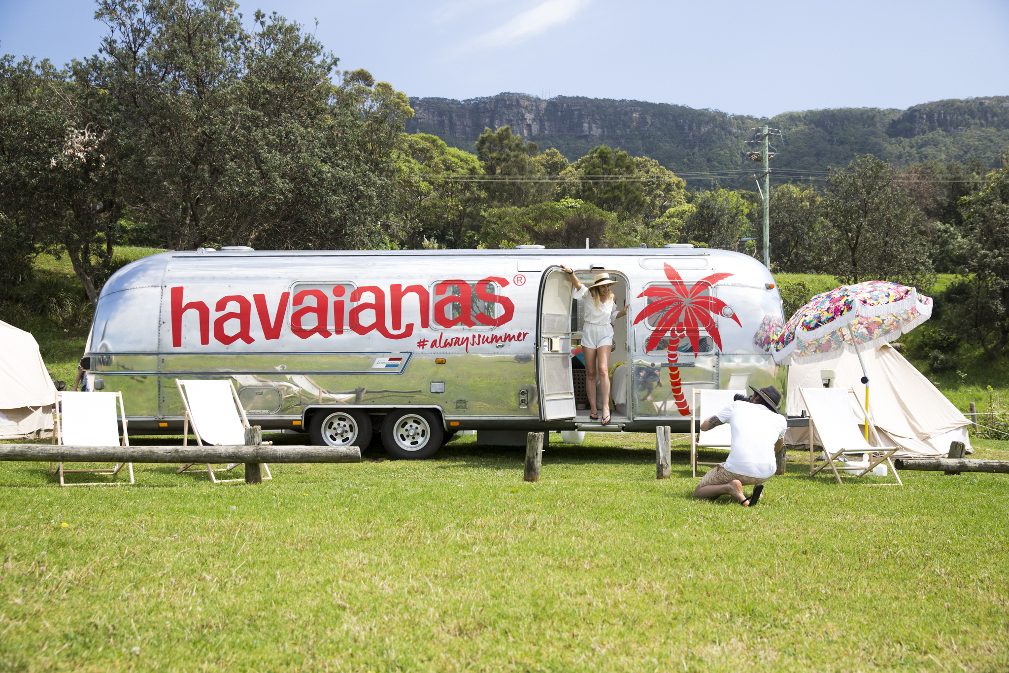 The very first Havaianas Airstream, named #HavaianasOnTour. Photo Contributed The very first Havaianas Airstream, named #HavaianasOnTour. Photo Contributed