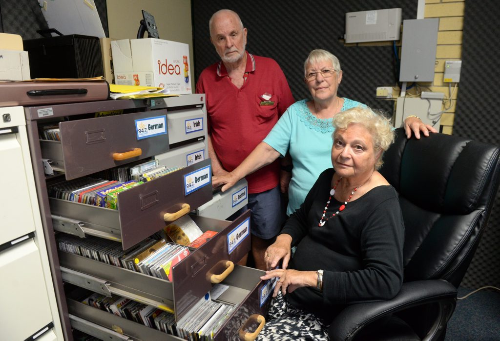 BUSINESS OPPORTUNITY: Radio presenters Ron Doyle, Monica Doyle and Diana Day. Coral Coast Community Radio is in desperate need of help - they need more sponsors to come on board or they are at risk of closing. Photo: Mike Knott / NewsMail BUSINESS OPPORTUNITY: Radio presenters Ron Doyle, Monica Doyle and Diana Day. Coral Coast Community Radio is in desperate need of help - they need more sponsors to come on board or they are at risk of closing. Photo: Mike Knott / NewsMail