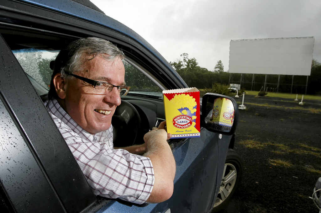HUGE PLANS: Pastor Fred Muys at the Tivoli Drive-In. HUGE PLANS: Pastor Fred Muys at the Tivoli Drive-In.