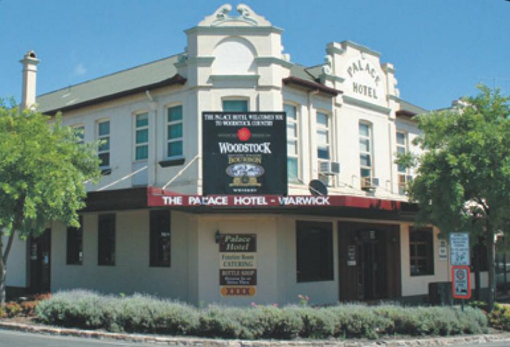 The Palace Hotel in Warwick has closed down today. The Palace Hotel in Warwick has closed down today.